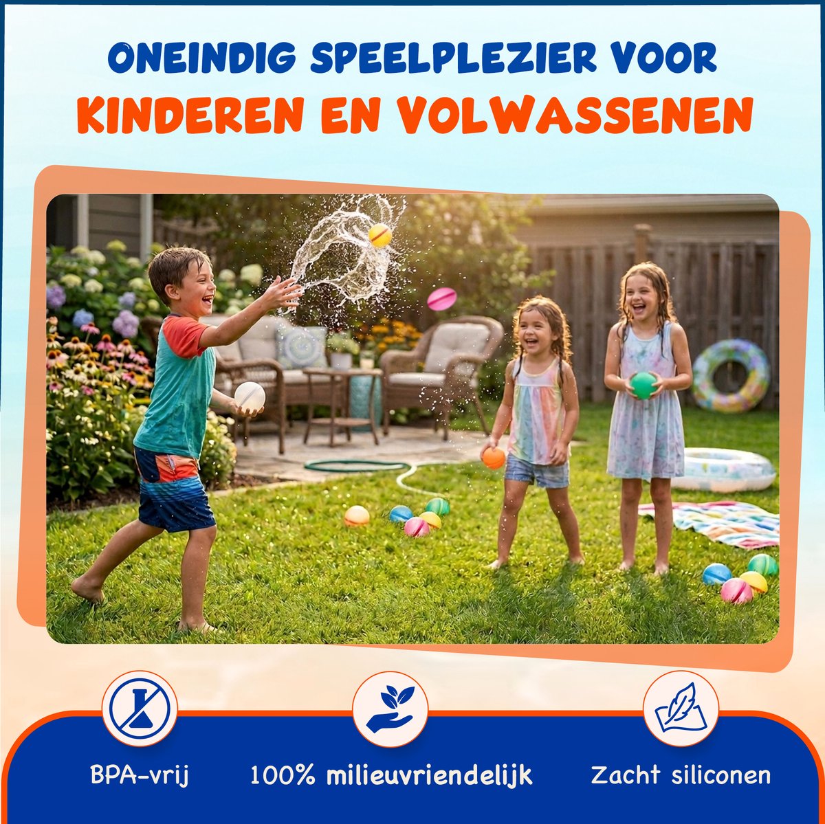 FEMUR Waterballonnen - 10 stuks - Zelfsluitend & Hervulbaar Waterspeelgoed - TikTok - Herbruikbaar - Magnetisch — afbeelding 5