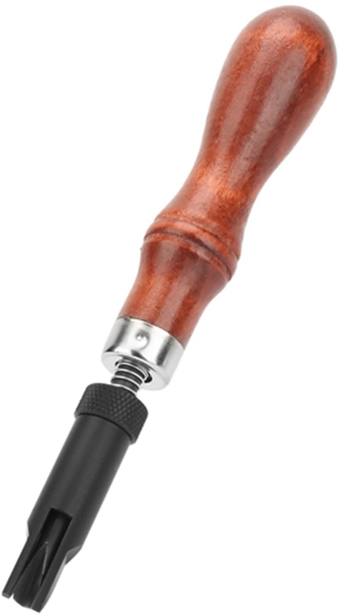 Dailygoods- Houtbeitel Ergonomisch Handvat - V-type Duwgroever - Verstelbare Groefbreedte - Hoogwaardig Materiaal - Scherpe Snede - Stevig en Duurzaam - Groefbeitel