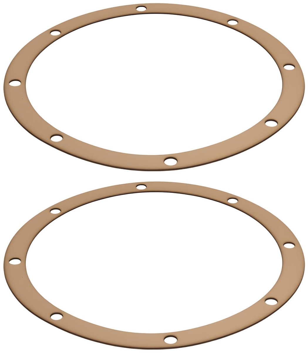 JHUBERS- Zwembadafvoer 2 Stuks - Afdichting - Compatibel met Hayward SP1048/SP1049 - Buitendiameter 19,7 cm - Betrouwbaar - Voorkomt lekken - Afvoerpakking