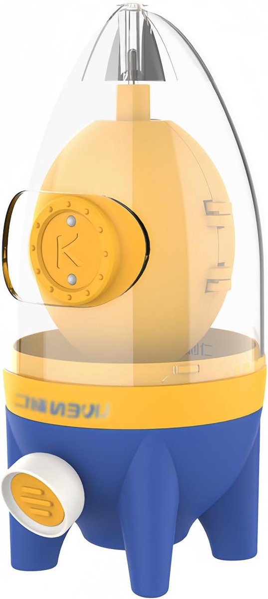 Handmatige Eimixer en Klopper voor Perfect Gekookte Eieren, Eimaker Keukenhulpmiddel, Gouden Eiershaker en Blender voor Eieren