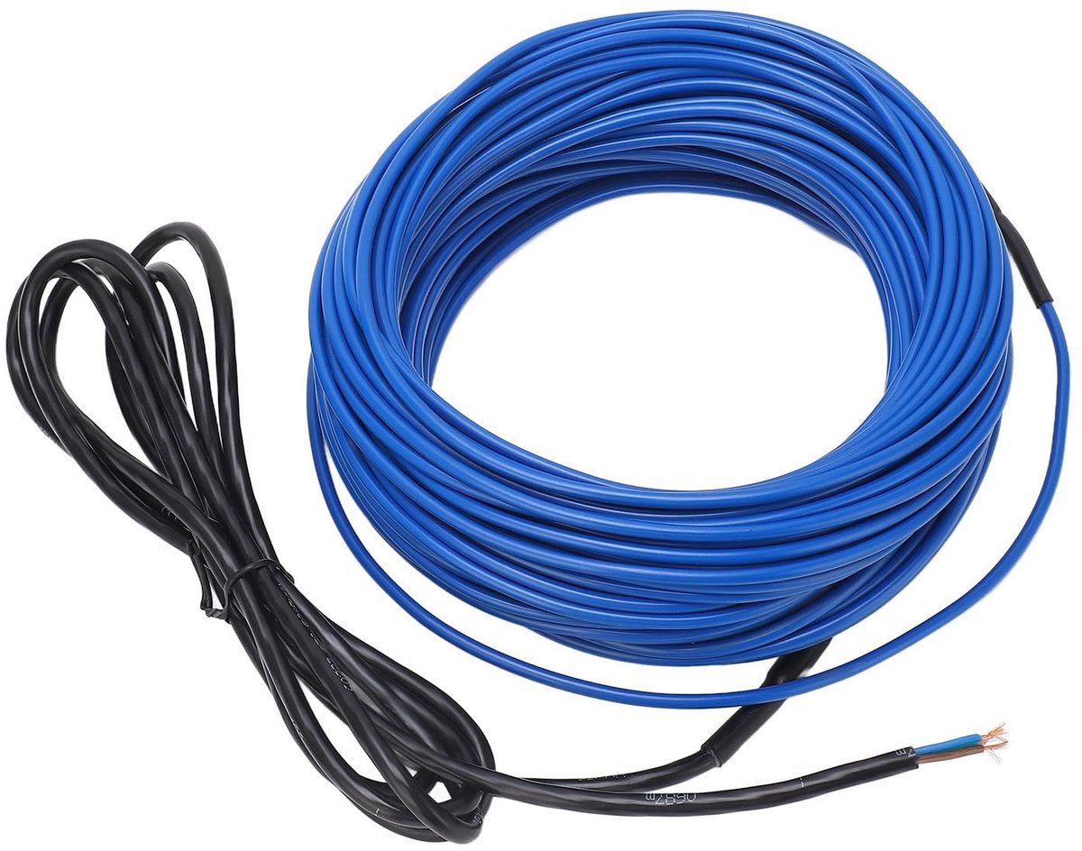 Dailygoods - Elektrische Pijpverwarmingskabel 20m met Vorstbescherming