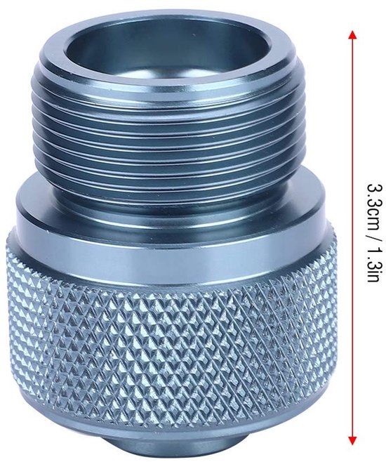 Dailygoods - Camping Stove Adapter Set - Gasvervanger - Handig voor buitengebruik - Duurzaam en lichtgewicht - Geschikt voor campers - Aluminium ontwerp van Dailygoods — afbeelding 3