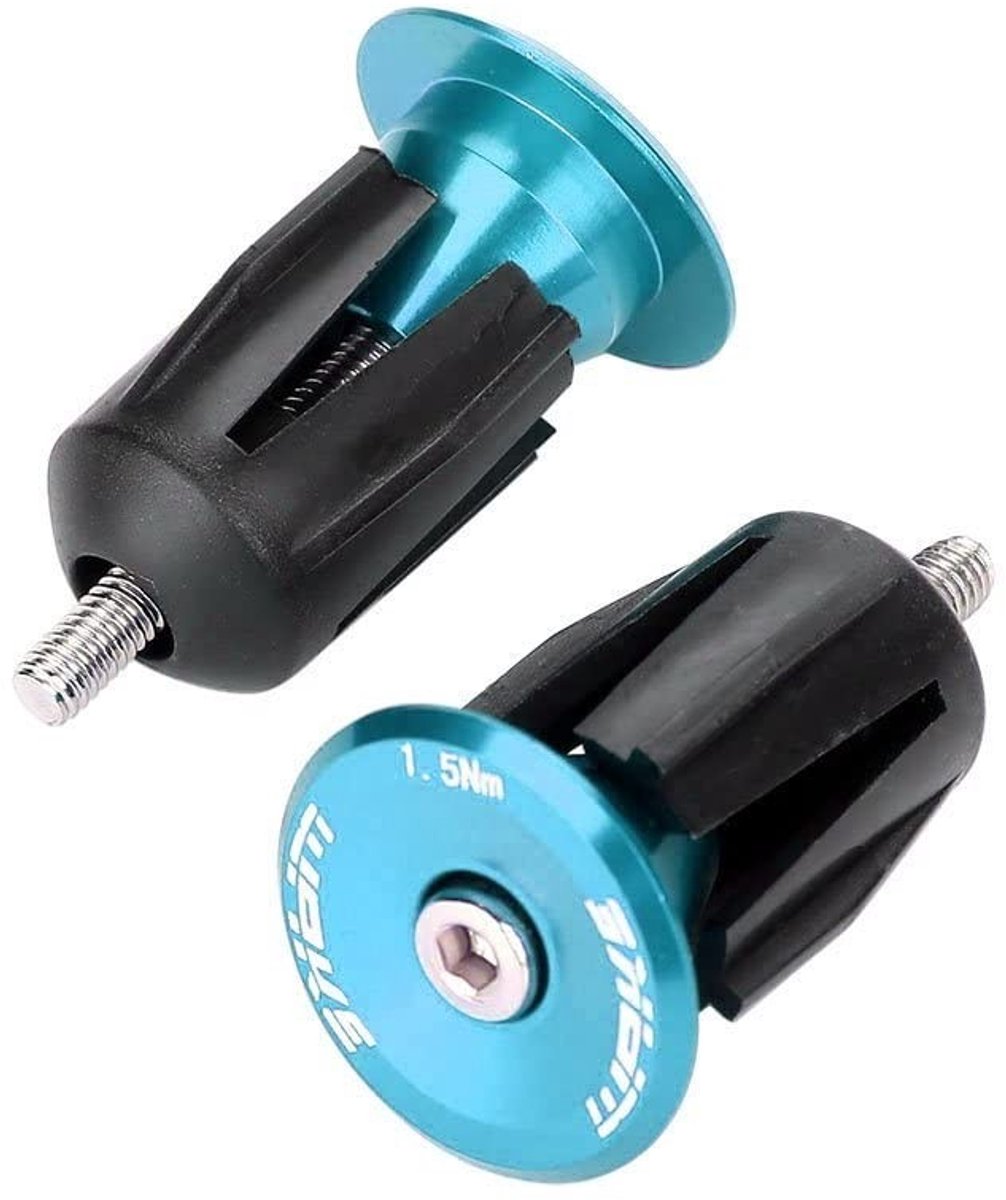 Dailygoods- Fietsstuurplug Aluminiumlegering - Fietskappen - Mountainbike/Racefiets - Vouwfiets - Lichtgewicht/Duurzaam - Eenvoudig te installeren - Stuurkappen