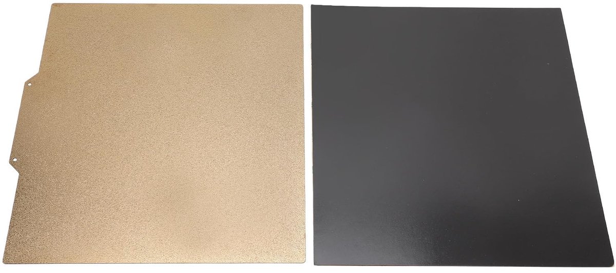 Dailygoods- Magneetplaat Flexibel - Dubbelzijdig - 3D-printen - PEI-materiaal - 229 x 257 mm - Eenvoudig te installeren - Bouwplatform