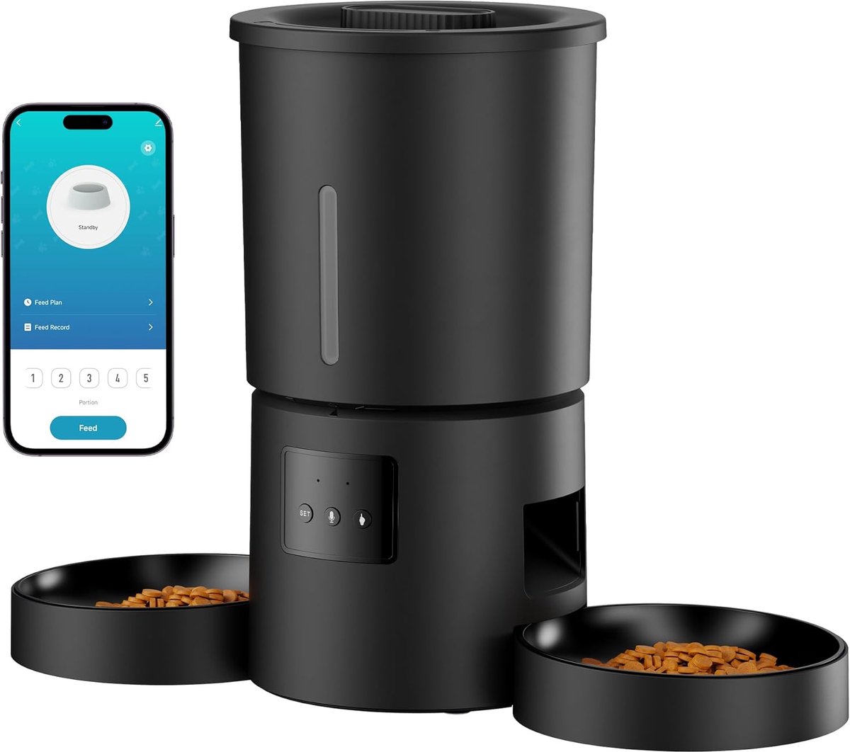 Draadloze Oordopjes - In-ear hoofdtelefoon - Muziek Luisteren - Ruisonderdrukking - 20 Uur Batterij - Zwart