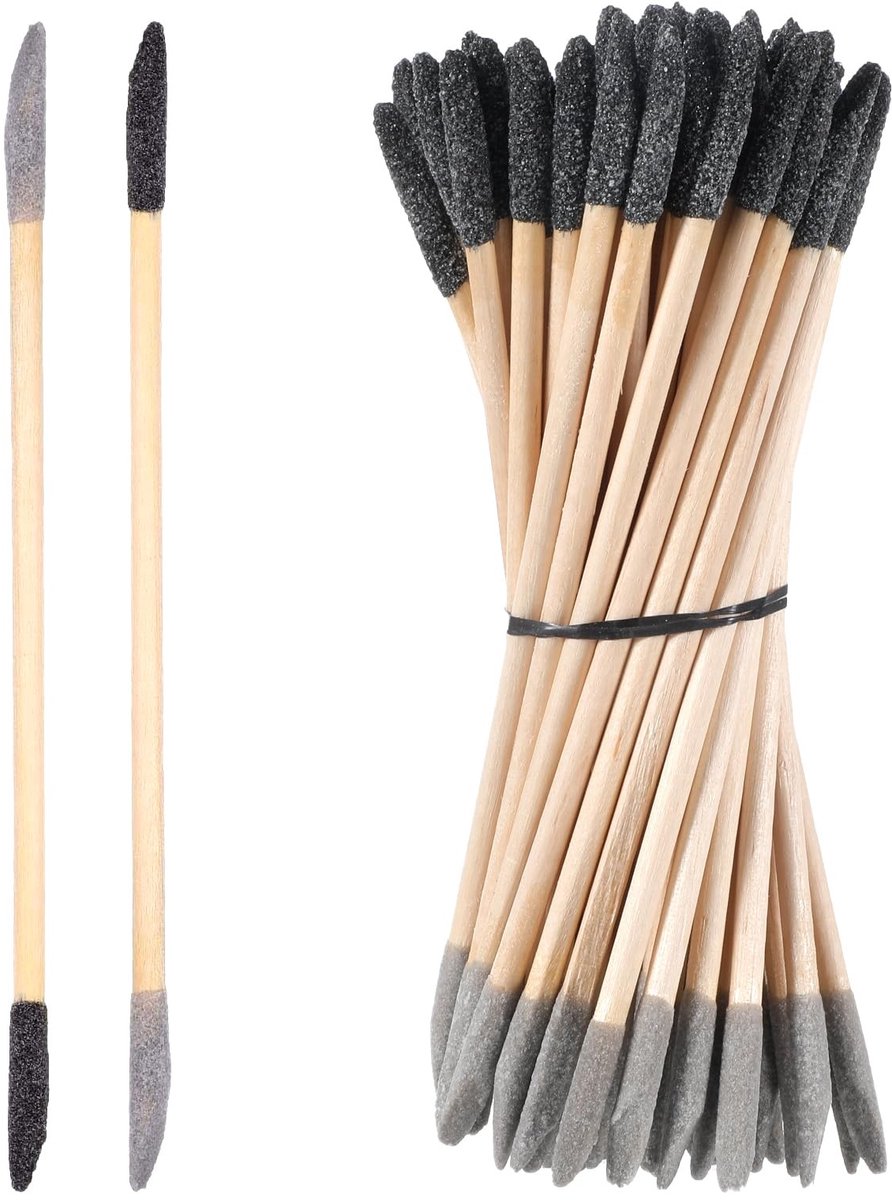 Dailygoods- Slijpstaafjes 50 Stuks - Dubbelzijdig 180/240 Korrel