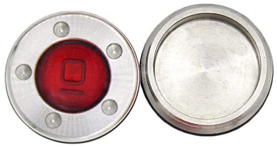 VLEMICO- Puttergewichten 10g - 2 Stuks - Hoogwaardige Metalen Gewichten - Rubberen Ringen - Slijtvast - Vochtbestendig - Golfgewichten van Vlemico — afbeelding 2