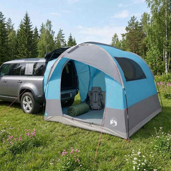 vidaXL - Tailgate - Tent - met - Regenhoes - Waterafstotend - Blauw van Vidaxl — afbeelding 4