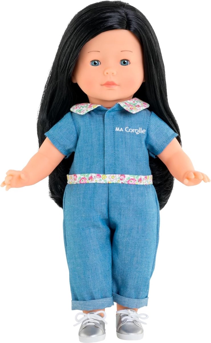 Poppen Speelgoed - Babypop - Kinderspel - Handgemaakt - 40 cm - Blauw