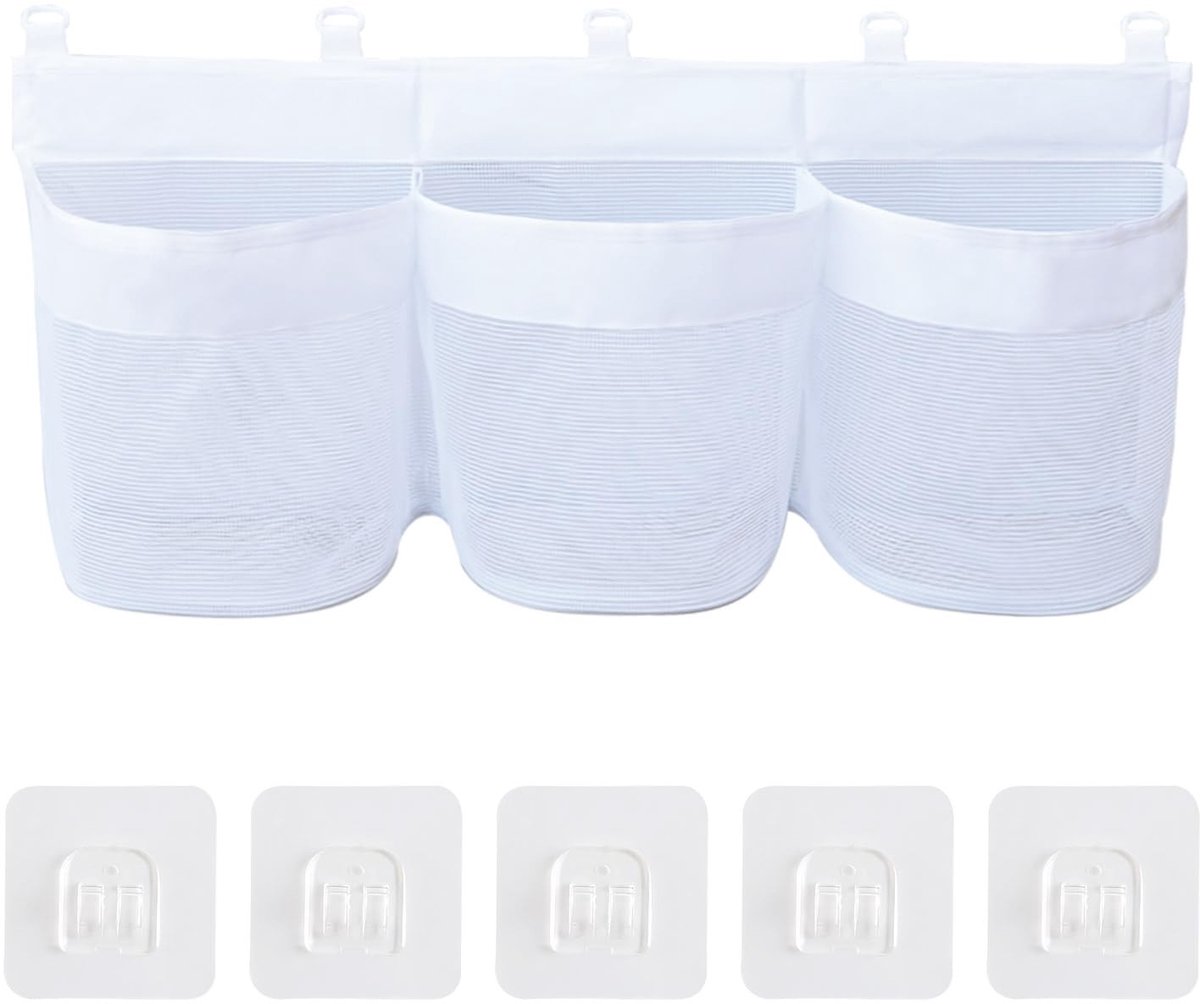 Dailygoods- Badspeelgoed Organizer - Opbergtas - Hangende Organizer - Badspeeltjes - Mesh Zak - Waterdoorlatend en Sneldrogend - Opbergzak