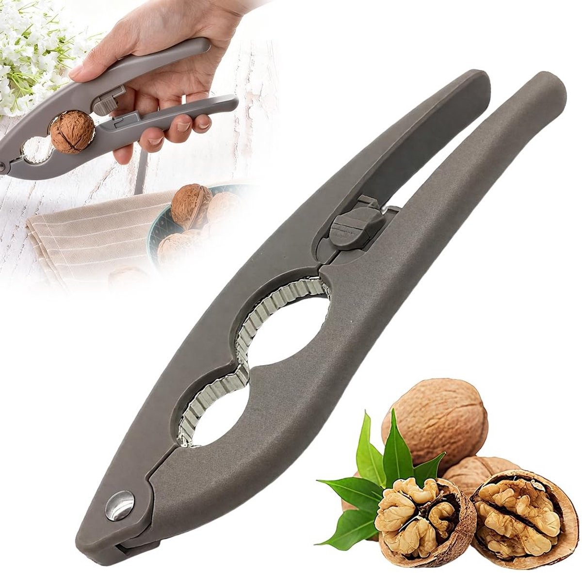 Dailygoods- Notenkraker multifunctioneel - Notenkraker voor