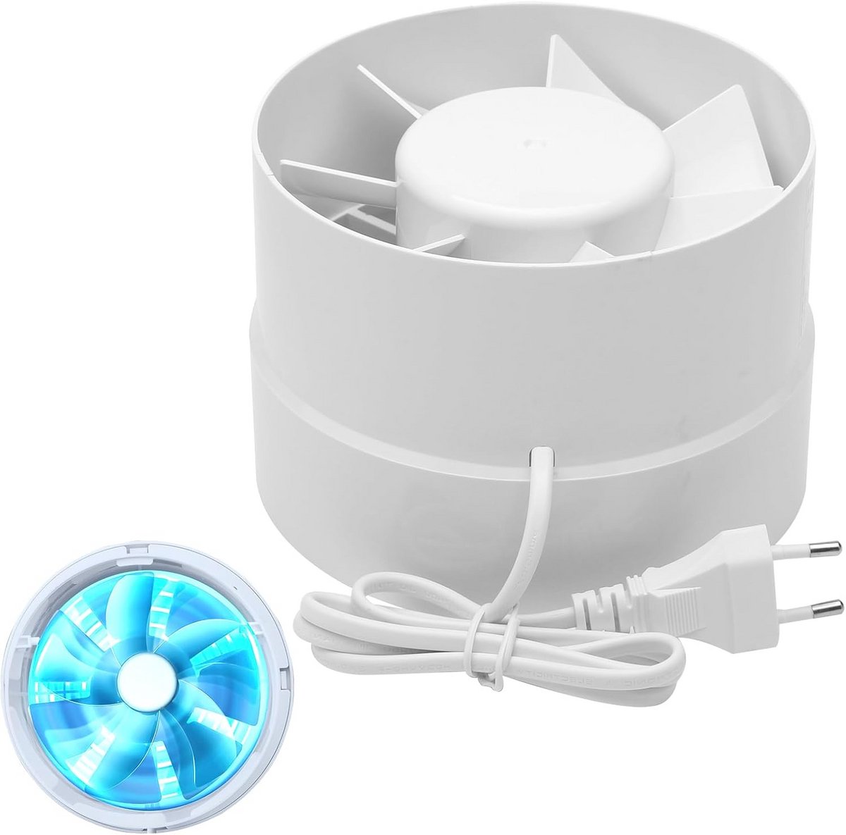 Afzuigventilator Buizen - Kanaalventilator - Lucht Verversen - Stil Motorontwerp - 150 mm
