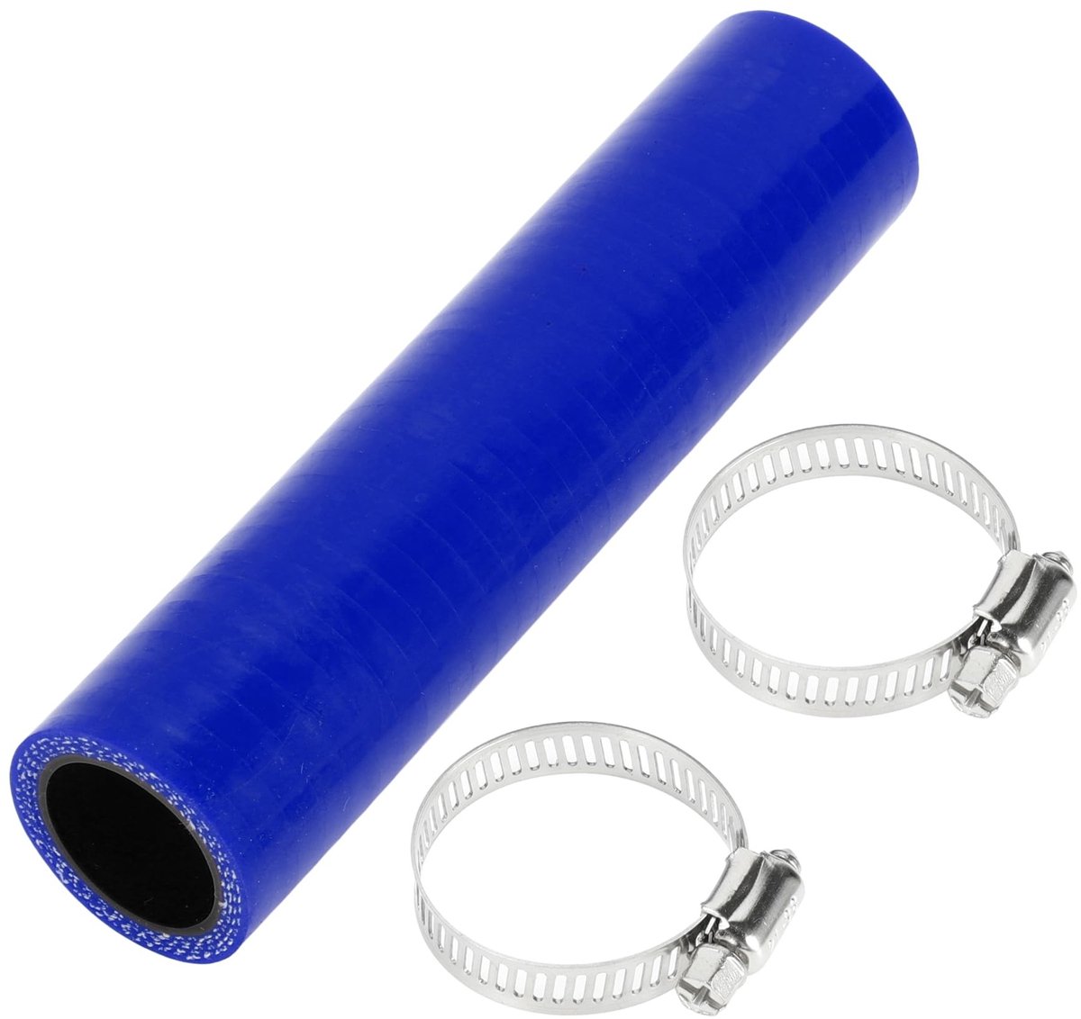 Dailygoods- Koppelstuk Siliconen Slang 150 mm - 4-Laags - Hoge Temperatuur - Koelslang - Dikte 5 mm - Maximale Druk 1Mpa - Siliconenslang