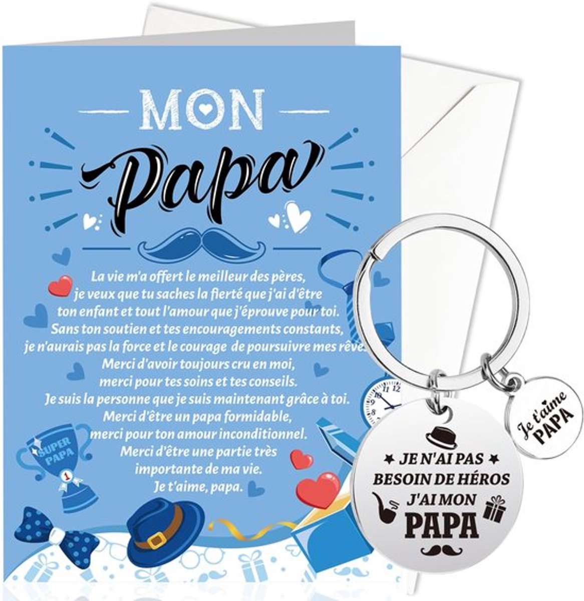 Dailygoods- voor Papa - Cadeau - Kaart - Persoonlijk - - Verrassing