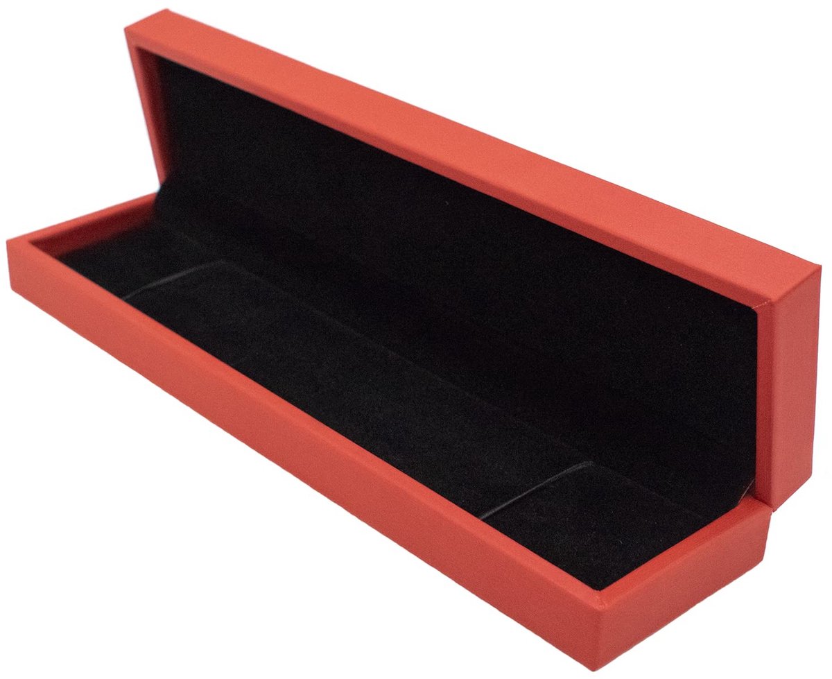 Dailygoods- Sieradenbox Luxe - Cadeaudoos - Sieradendoos - Zachte Velours Binnenkant - Robuust en Duurzaam - Geschikt voor Reis - Cadeaubox