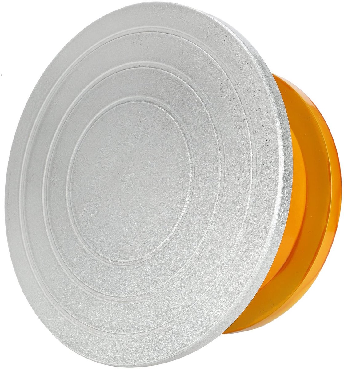 Dailygoods- Draaitafel 25cm - Aardewerk Wiel - Zware Metalen Constructie - Handmatig Draaibaar - Voor Keramiek/Modelbouw - Taartdecoratie - Taartplateau