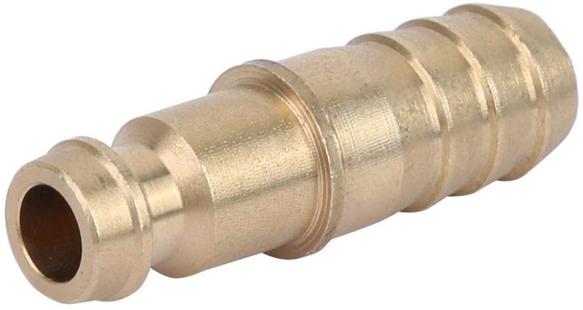 Dailygoods - M10 Watergekoelde Slang Connector - Snelkoppeling - Rood Geel Blauw - Gas Adapter - Duurzaam en Betrouwbaar - Geschikt voor Lastoorts