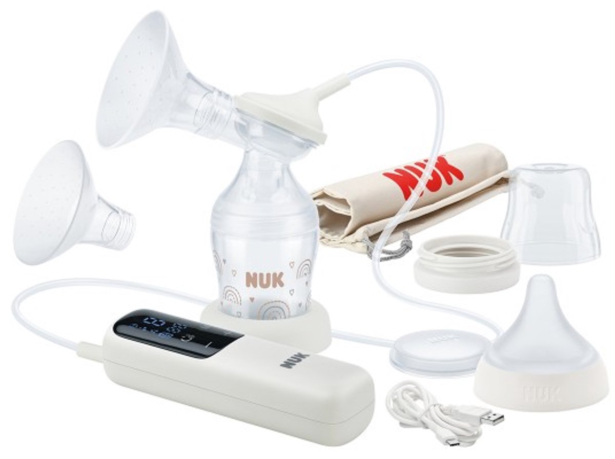 Nuk elektrische borstkolf - borstvoeding - draagbaar en stil.