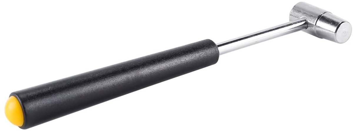 Dailygoods- Rubberen Hamer Duurzame Constructie - Dubbelkop - Klein Formaat - Lichtgewicht - Efficiënt voor Horloge Reparatie - 40 x 150 mm