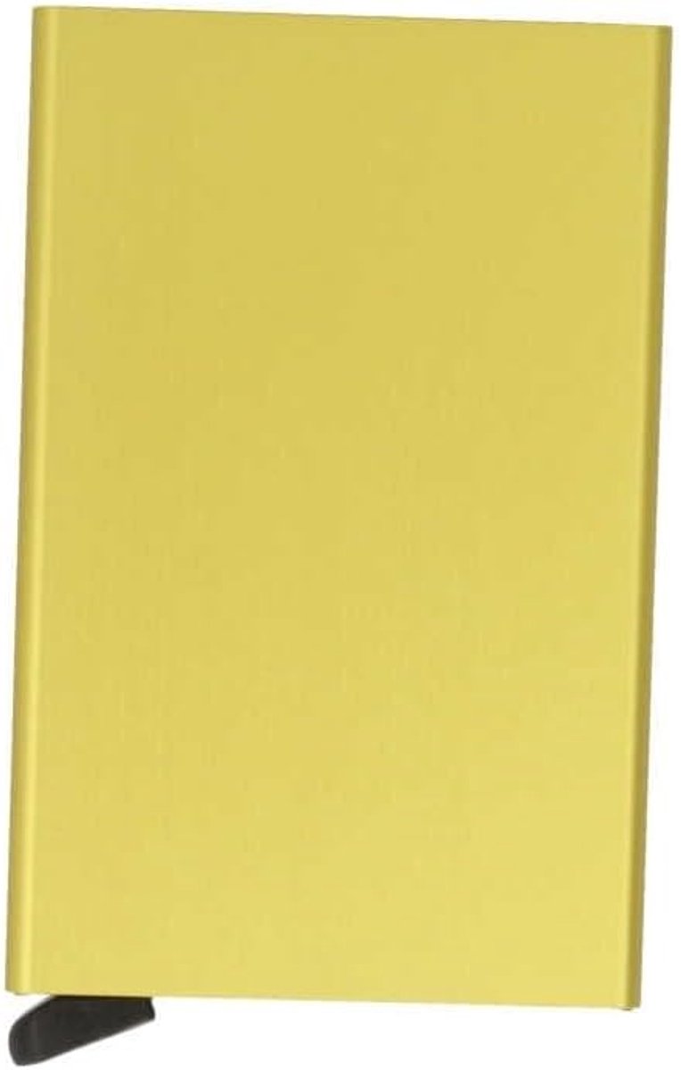 Kaarthouder - Minimalistische Portemonnee - Veilig Kaarten Bewaren - Rfids Bescherming - 6.3 x 10.2 cm - Lime