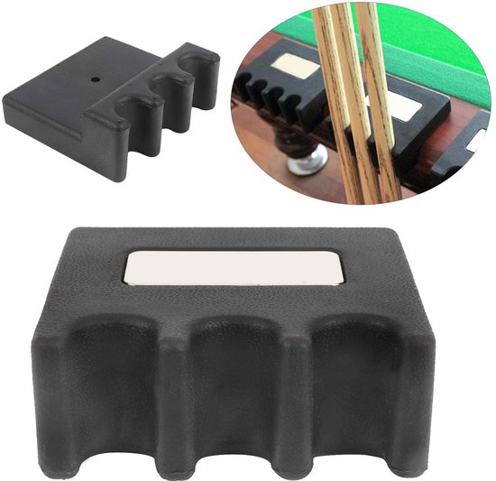 Dailygoody - Biljartkeu-houder - Pool keu accessoire - Verstelbare houder - Zwart - Biljart benodigdheden - Ideaal voor biljartliefhebbers - Stevige c... van Merkloos — afbeelding 3