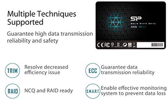 Interne SSD - Opslag Schijf - Snellere Prestaties - 3D NAND Technologie - 4 TB - Zwart — afbeelding 4