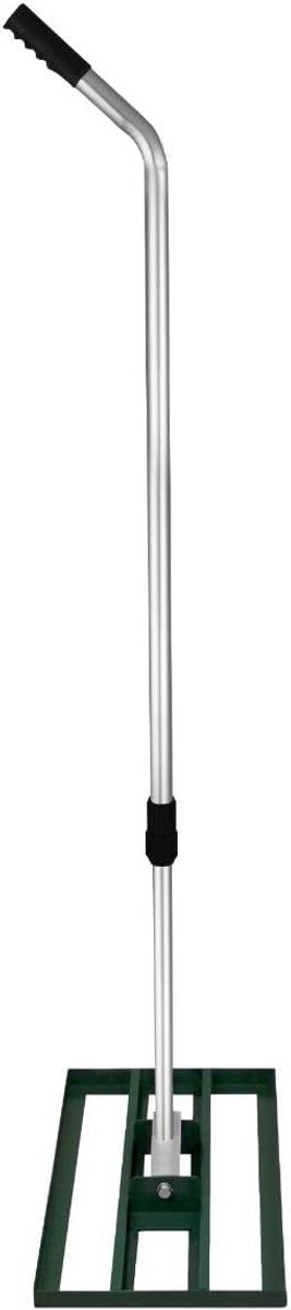 Nivellering Hark Grond Leveler 50 cm - Verstelbaar Handvat 1.20-1.90 m Tuin Gazon Golf Zand Gras Golfbaan Achtertuin Bodemnivellering Nivelleren - Groen — afbeelding 2
