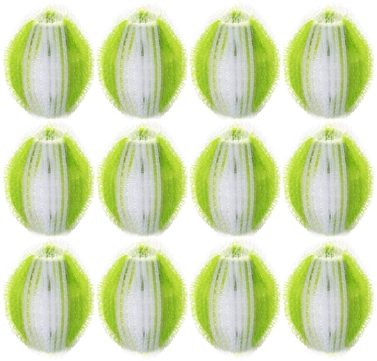 Dailygoods- Pluisverwijderaar Herbruikbaar - Dierenhaarverwijderaar - Wasbollen voor Wasmachine - Anti Haar - 12 Stuks - Hoogwaardig Nylon - Wasballen