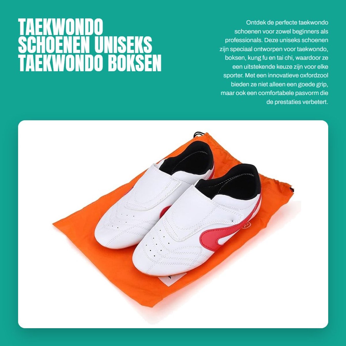 Dailygoods- Taekwondo Schoenen Uniseks - Vechtsport Schoenen - Boksen/Kung Fu/Tai Chi - Oxfordzolen - Antislip - Lichtgewicht en Duurzaam - Vechtsportschoenen