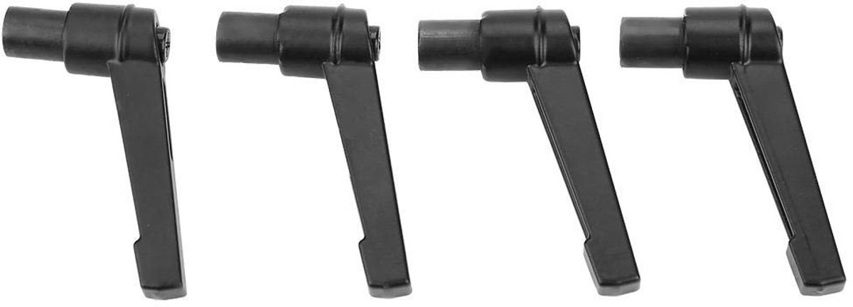 Dailygoods- Handgreep Verstelbaar - 4 Stuks - Bevestigingsgreep - M4/5/6/8/10/12 - Metaal - Hoogwaardige Kwaliteit - Machineknop