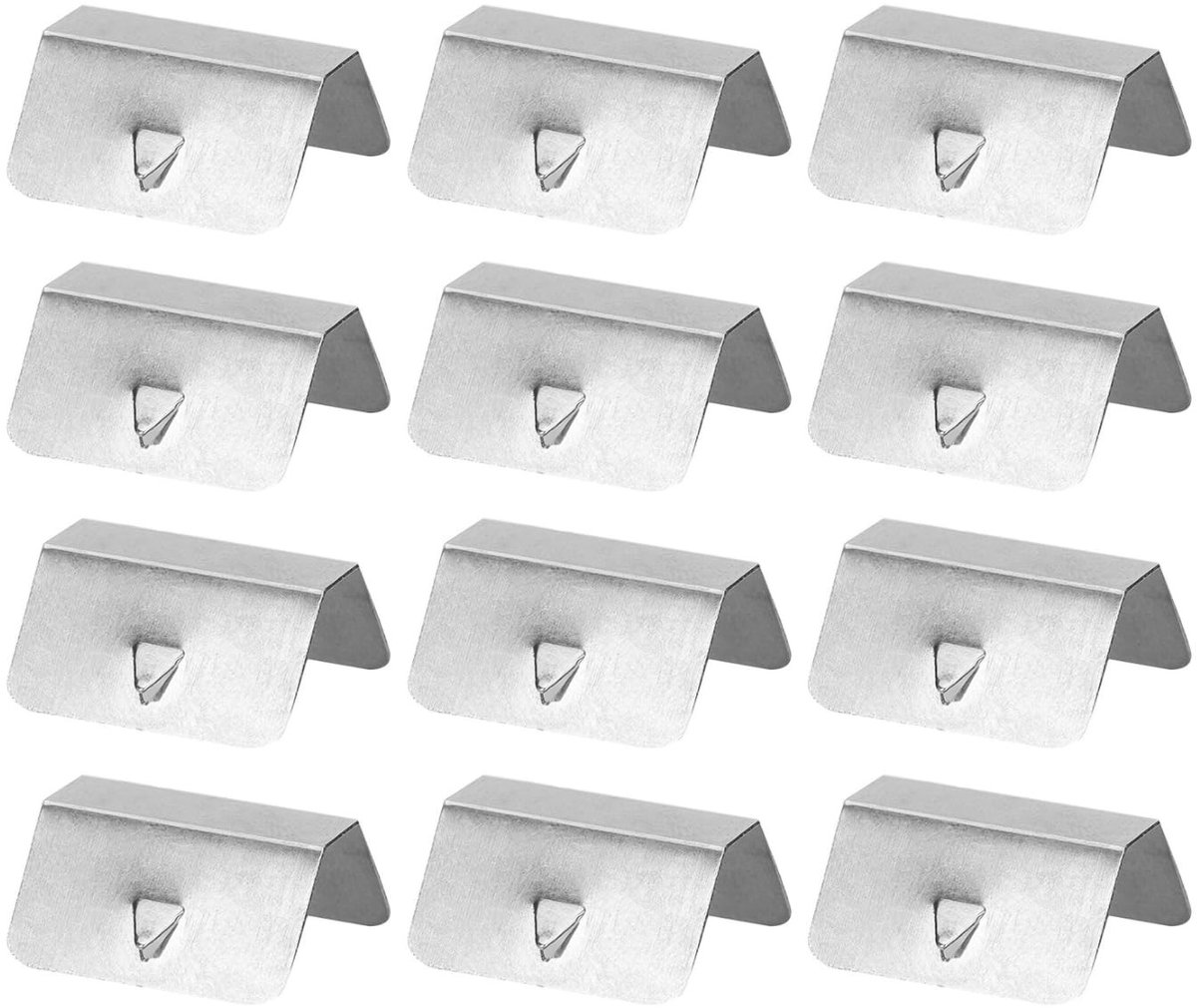 Dailygoods- Clips Universeel - Roestvrij Staal - Bevestigingsclips