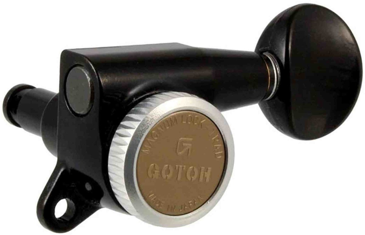 Stemmechanieken Gotoh Locking tuners 3x3 Allparts TK0938003 zwart