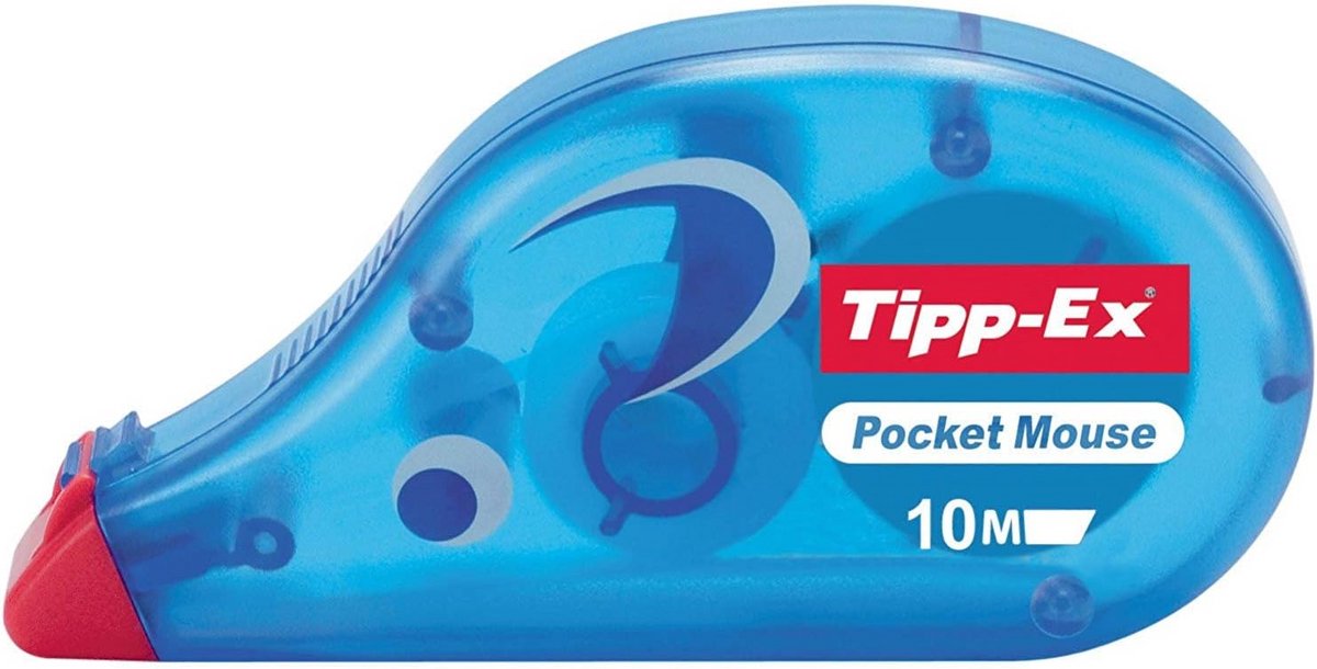 Correctie Tape - Schrijftape Witte Tape - Fouten Corrigeren - Compact Ontwerp - 10 meter - Wit