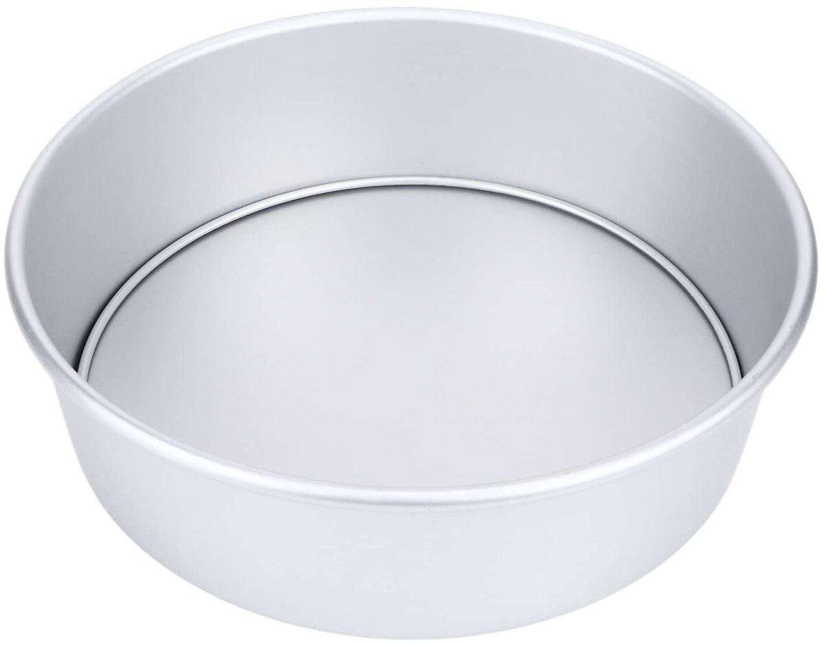Dailygoods- Cakevorm 10 Inch - Ronde Cakevorm - Geanodiseerd Aluminium - Professionele Bakvorm - Antiaanbaklaag - Verwijderbare Bodem - Bakpan