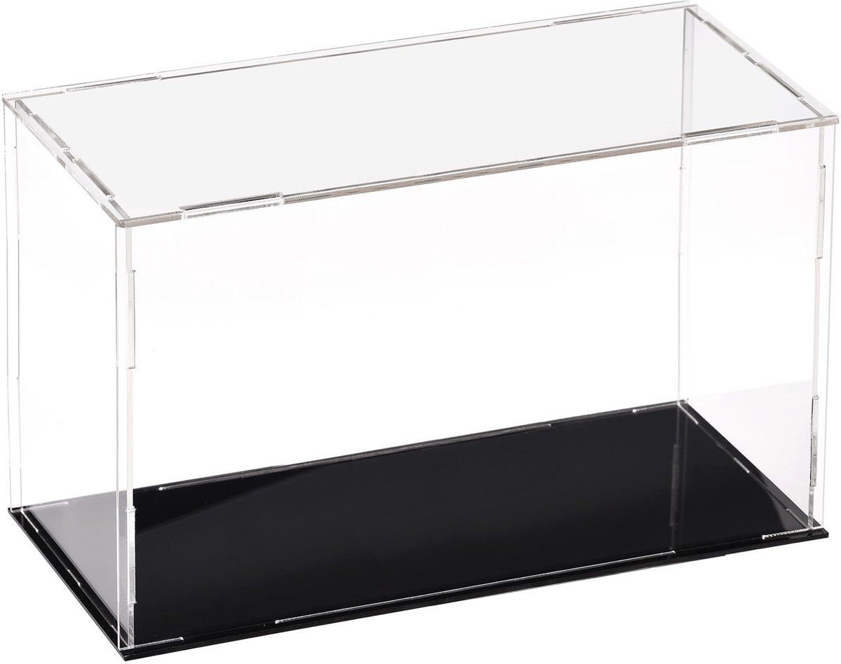 Dailygoods- Vitrinekast - Doorzichtige Displaybox - Monteerbare Kubusorganizer - Stofdicht