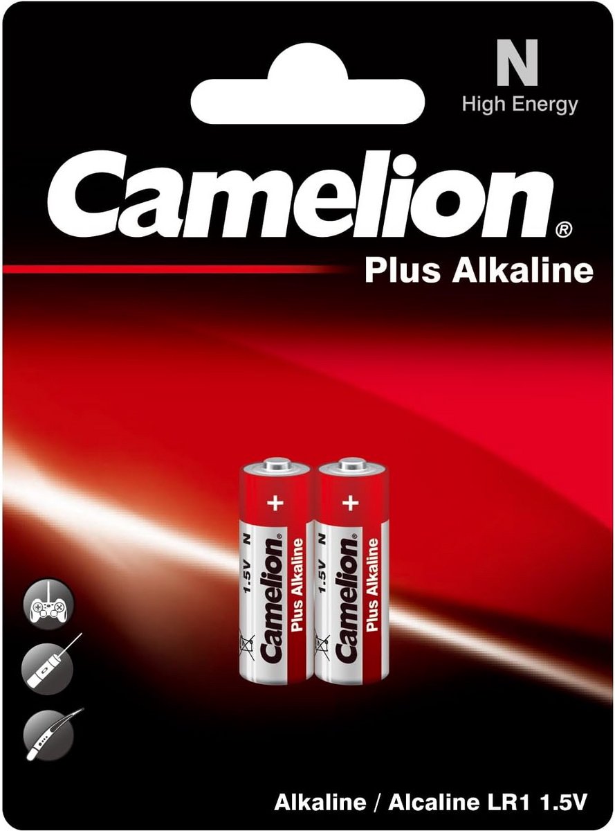 Alkaline Batterijen - Kleine Cellen - Elektronische Apparaten - Lange Houdbaarheid - Set van 2 - Niet Van Toepassing