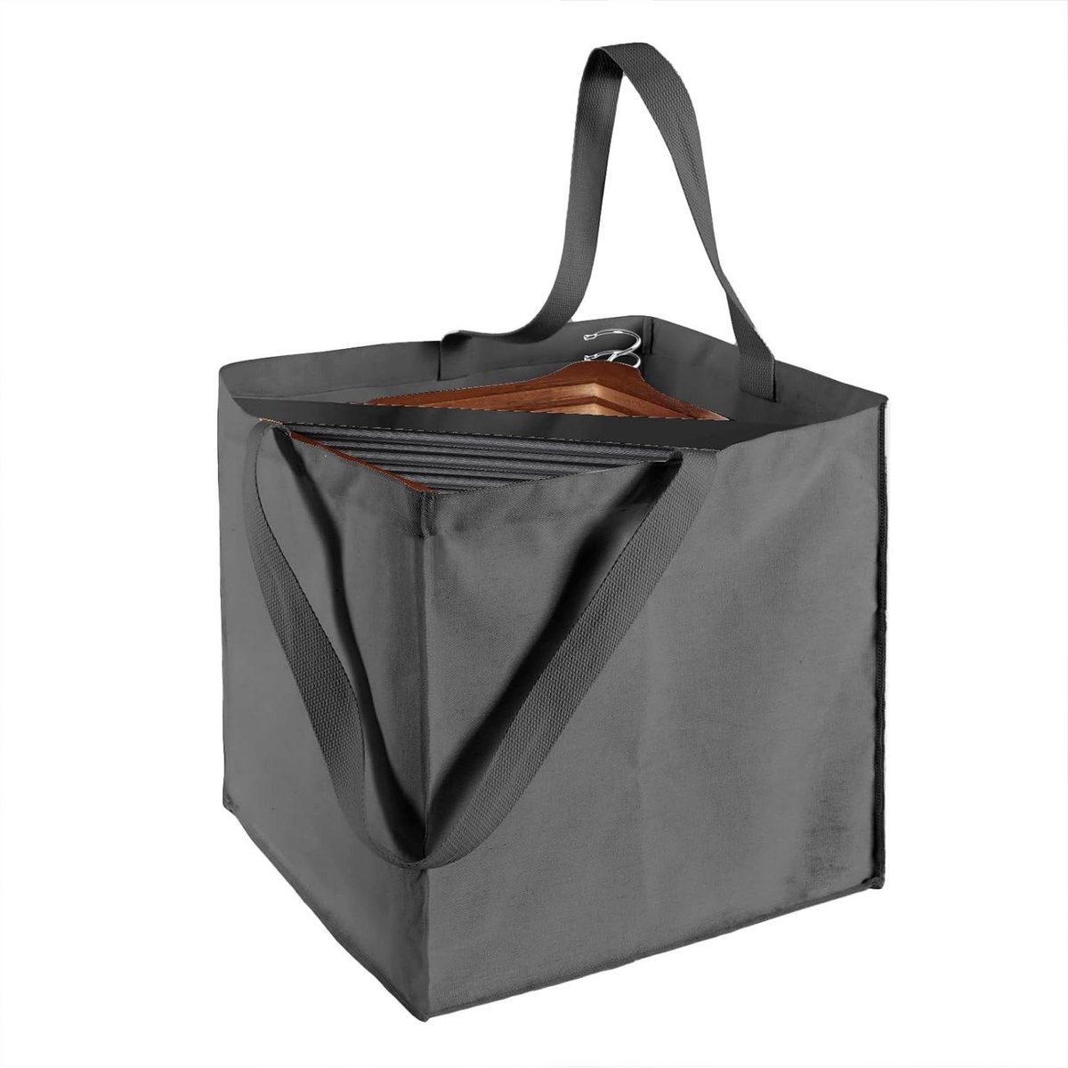 Kleerhanger Organizer - Hanger Houder - Kast Opruimen - Ruimtebesparend Ontwerp - Medium - Grijs