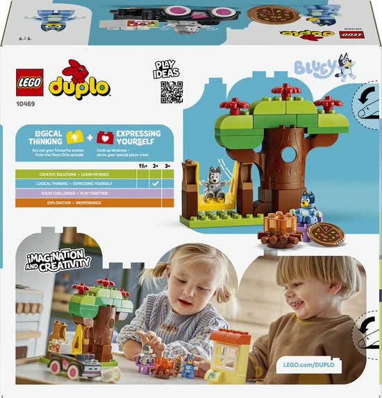 LEGO DUPLO Bluey Pizzameisjes met Muffin en Bluey Educatief Speelgoed voor Peuters 10469 — afbeelding 3