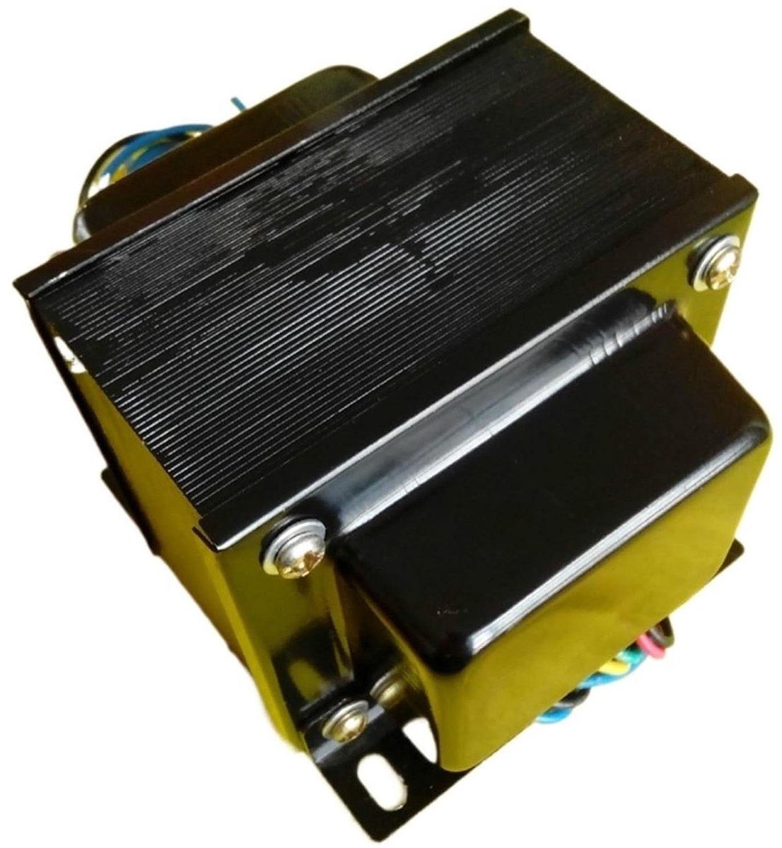 Versterker Transformator - Voeding Component - Audio Bouw - Horizontale Montage - 175W - Zwart