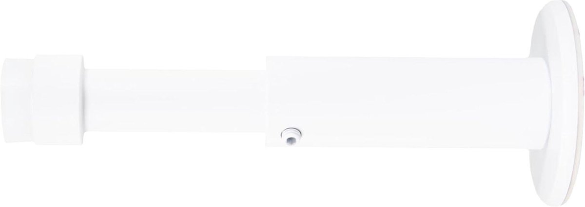 Deurstoppers Muurbevestiging - Muurstopper Deur - Wandbescherming - Dubbele Montage - 88-125 mm - Wit