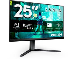 Philips Evnia 5000 series 25M2N3200W - Full HD Gaming Monitor - Ergonomische Stand - 240hz - 25 inch
