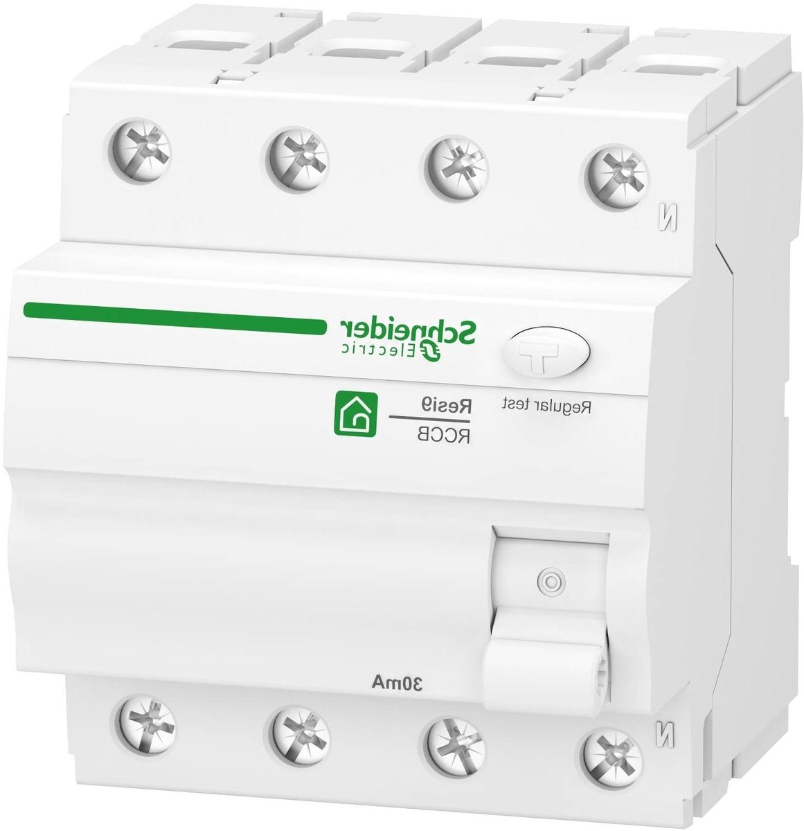 Installatieautomaat - Aardlekautomaat - Elektrische Beveiliging - Type A - 40A 30mA - Wit