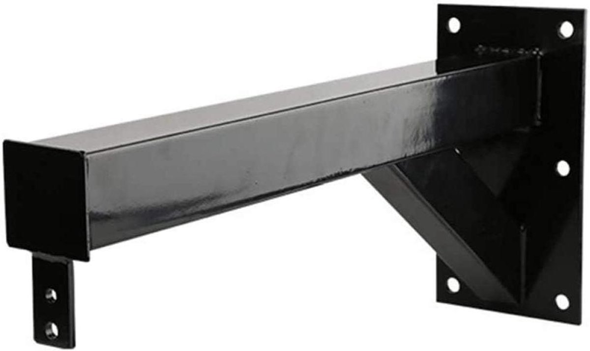 zaizai Bokszakhouder, bokszak muurbeugel voor 200 kg zandzakken, bokszakstandaard 6-gaats versterkingsinstallatie, 4 x 6 cm dikke vierkante buis, met 6 expansieschroeven en 1 haak