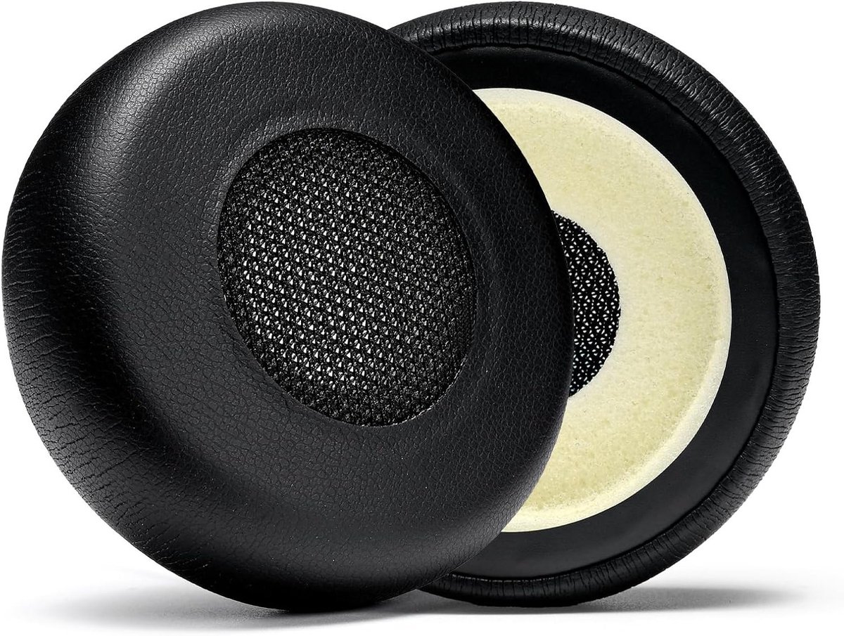 Vervangende PU Leren Oorkussens voor Jabra Evolve 20, 30, 40 en 65 - Comfortabel, Duurzaam en Geheugenfoam