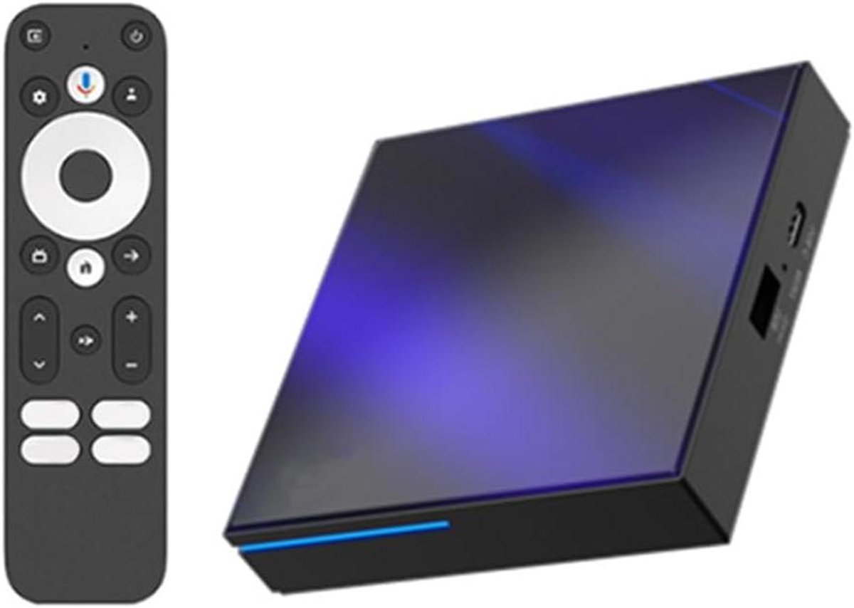 TV Box - Media Player - Films Kijken - Android 12.0 - 4GB 32GB - Zwart