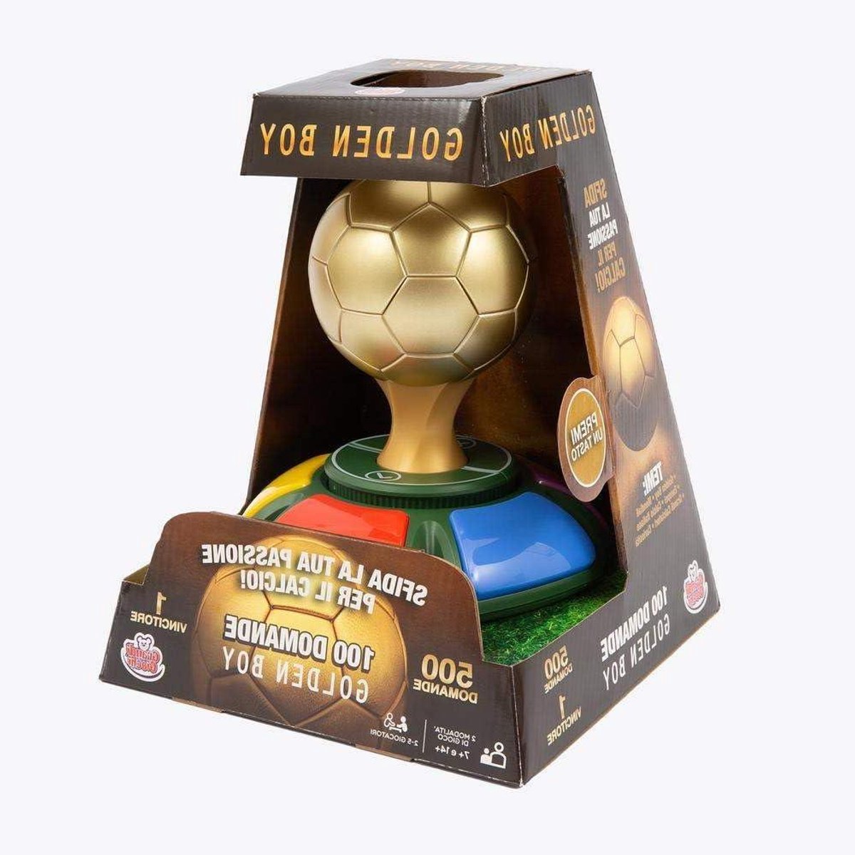 Voetbal Quiz Spel - Kennisspel Sport - Feestspel Organiseren - 100 Golden Boy Vragen
