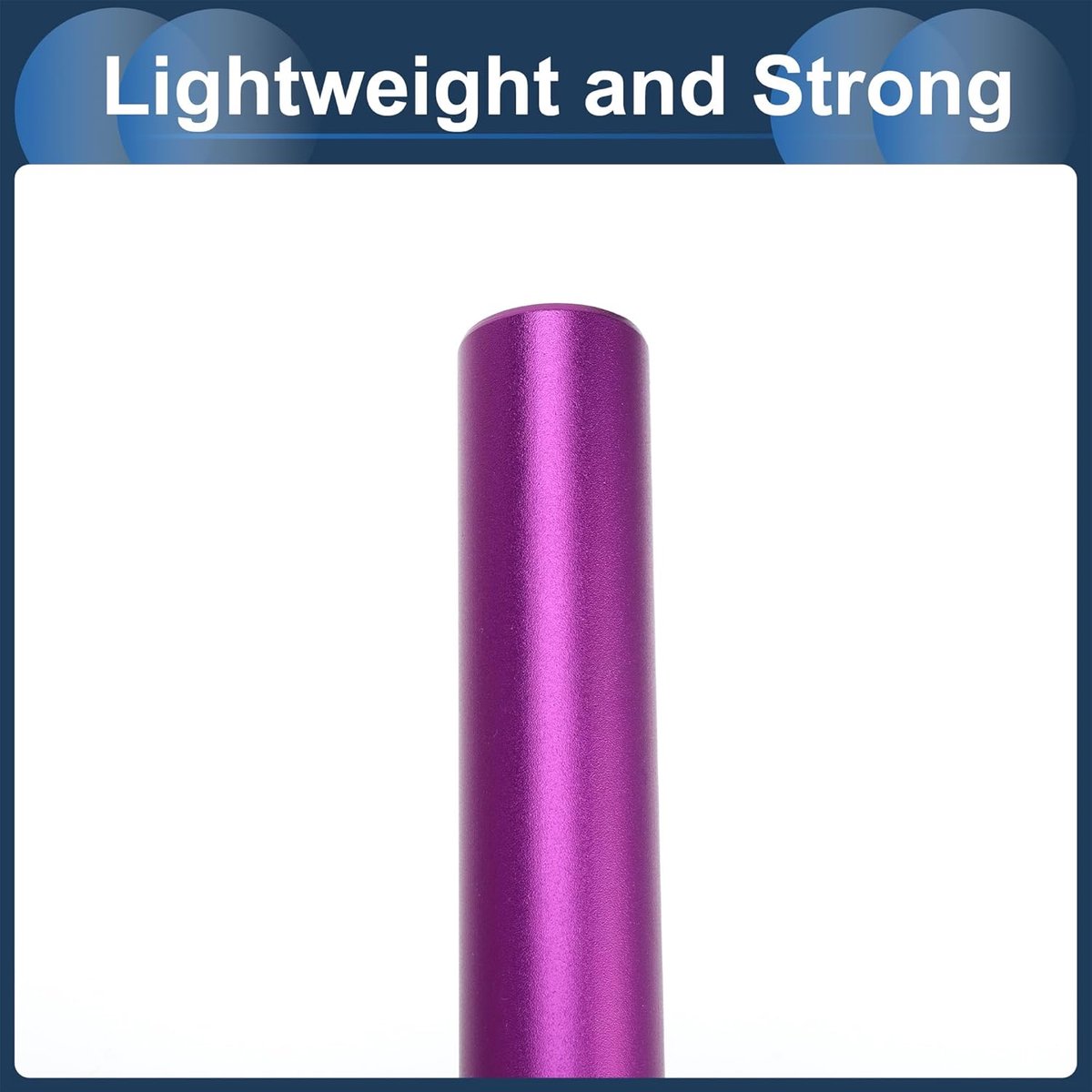 Fiets Zadelpen - Zadelbuis Seat Tube - Fietsen Comfort - Lichtgewicht Aluminium - 28.6x300mm - Paars