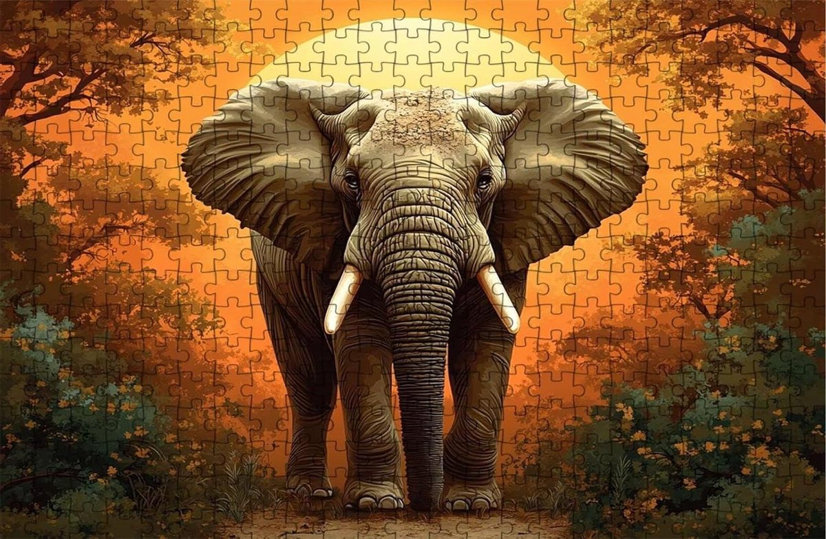 Houten Puzzel - Legpuzzel Volwassenen - Ontspanning Thuis - 4000 Stukjes - 140x90 cm - Kleurrijk