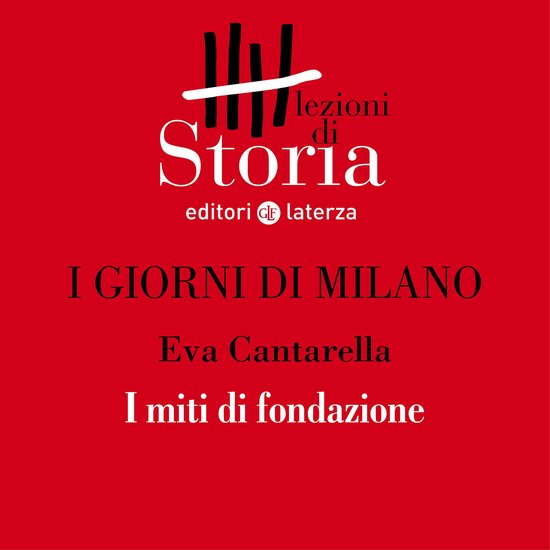 I miti di fondazione - cover