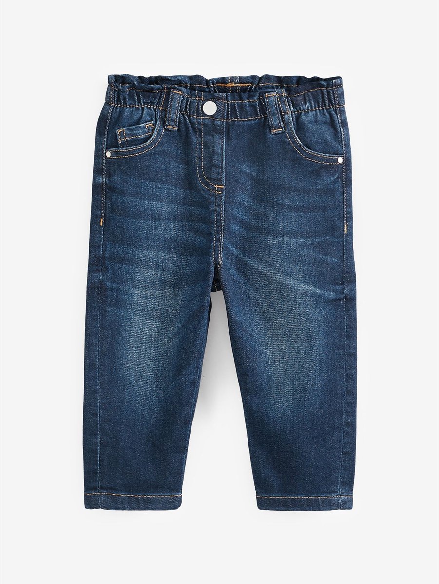 Next - Meisjes - Mom jeans - Blauw